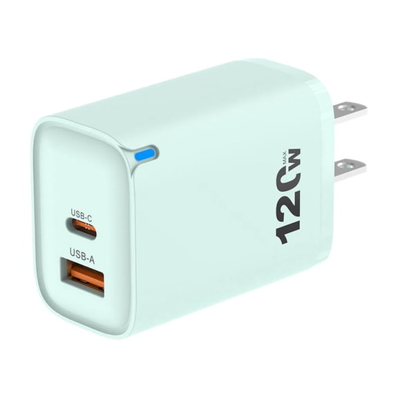 Kraoden 5 Port PD Fast Charging Head with USB-A and USB-C Ports for Mobile Phones, Tablets, Mice, Headphones, Compact and Efficient Multi-Port Charger for Home and Office