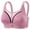 58-Purple bras for women, variant on Plus Size Bras for Women No Underwire Bras Front Closure Bras Brasier Sin Barilla Para Mujer Bras Comfortable Push Up Bras Back Comfy Smoothing Bras,Red,L