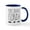 White/Navy Inside, variant on CafePress - Port Orange Florida Mugs - 11 oz Ceramic Mug - Novelty Coffee Tea Cup