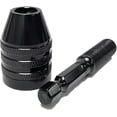 thumbnail image 7 of Lssam Drill Chuck Adapter 1/4 Inch Hex Shank Keyless Fast Change Converter Extension Screwdriver Bit Holder Fits 0.3-6.5mm & 0.3-3.6mm (1 Piece), 7 of 7
