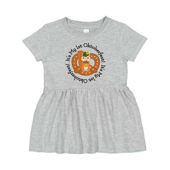 Inktastic 1st Oktoberfest German Celebration Fall Girls Baby Dress