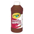 thumbnail image 1 of Crayola Premier Non-Toxic Liquid Tempera Paint, 1 pt Squeeze Bottle, Brown, 1 of 1