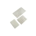 thumbnail image 3 of Chilai Home by Alessia - Wave - Ecru Bathmat Set, 3 of 5