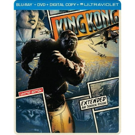 King Kong (2005) (Limited Edition Steelbook Packaging) (Widescreen) (Blu-Ray)