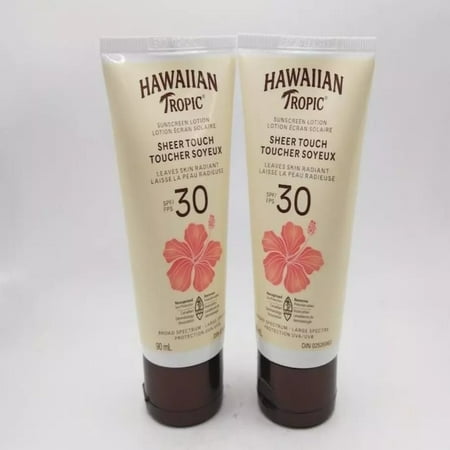 Hawaiian Tropic Sunscreen Sheer Touch Broad Spectrum Sun Care Sunscreen Lotion - SPF 30, 8 Ounce
