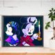 thumbnail image 3 of Pintura de diamante 5D DIY Taladro cuadrado completo Taladro AB parcial Festivo Mickey Minne JShteea El nuevo, 3 of 9