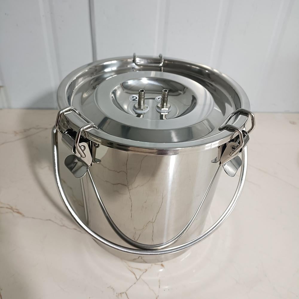 Flylapdo Goat Milker Machine Automatic Breast Pump Pulsating Vacuum Pump 3L Capacity Milk Machine For Efficient Dairy Operations judicious