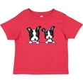 thumbnail image 3 of Inktastic Boston Terriers (dark Apparel) Boys or Girls Toddler T-Shirt, 3 of 5