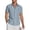 Light Blue, variant on Men's Cuban Guayabera Linen Shirt - Short Sleeve Casual Beach Summer Button Down