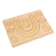 thumbnail image 1 of Tablero de cuentas de madera, tapete de diseño de joyería, soporte decorativo portátil fácil de sostener, bandeja de cuentas para cuentas, herramienta, 1 of 9