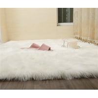 Baby Rugs Product Image Popeven Faux Fur Sheepskin Rug Fluffy Room Carpets Stylish Home D Cor Accent Bedroom Nursery