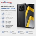 thumbnail image 2 of Xiaomi Poco M8 5G Dual SIM 256GB ROM 8GB RAM GSM Unlocked - Black, 2 of 6