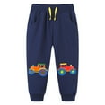 thumbnail image 3 of 2-7T Toddler Boy Sweatpants Kids Sport Jogger Casual Active Playwear Sweats Pants, 3 of 9