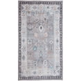 thumbnail image 3 of GLN Rugs Idyma - Indoor, Machine Washable Area Rug 2'x3' Cream/Gray Home Carpet, 3 of 7