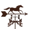 thumbnail image 2 of EZ Vane Running Horse Weathervane | Garden Mount | 14 Gauge Steel | Sealed Ball Bearings | Home or Garden, 2 of 10