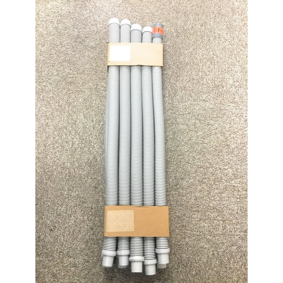 Hayward PoolVac and Navigator - ABG Turbine Cleaners Hose Kit 1 Leader, 9 Connector 40', Gray