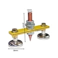 thumbnail image 4 of Abrazadera de puesta a tierra magnética Conector de tierra de la máquina de soporte de soldadura (B), 4 of 6