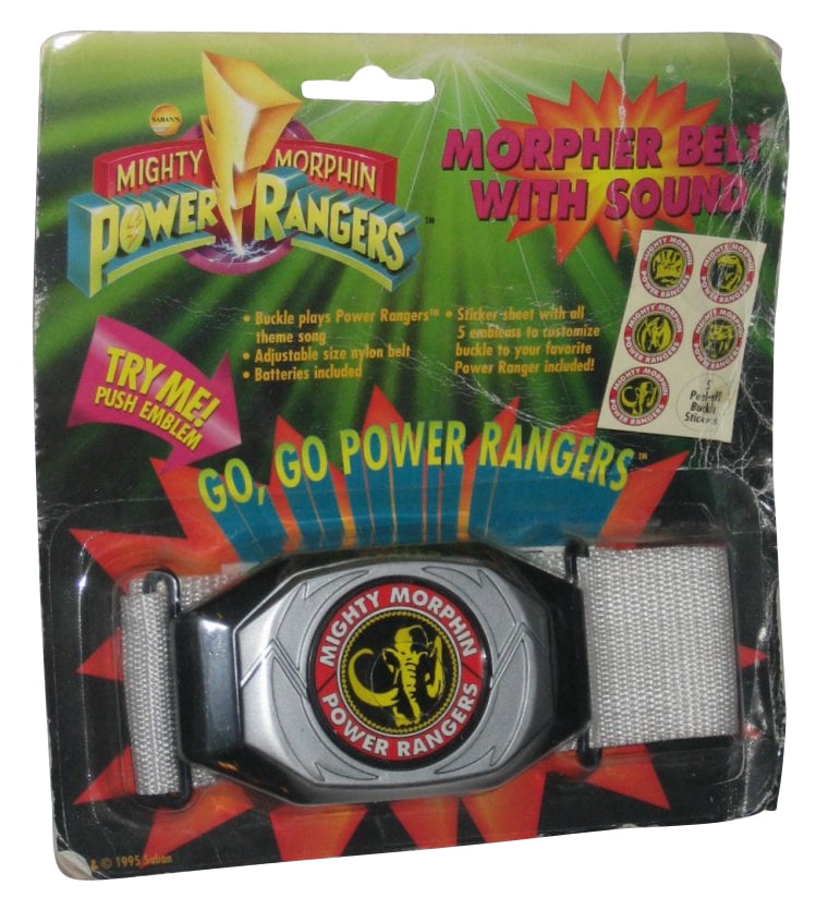 mighty morphin power rangers morpher toy