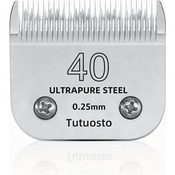 Cuchillas de repuesto para el cuidado de mascotas Tutuosto 40 de Clipper Blades