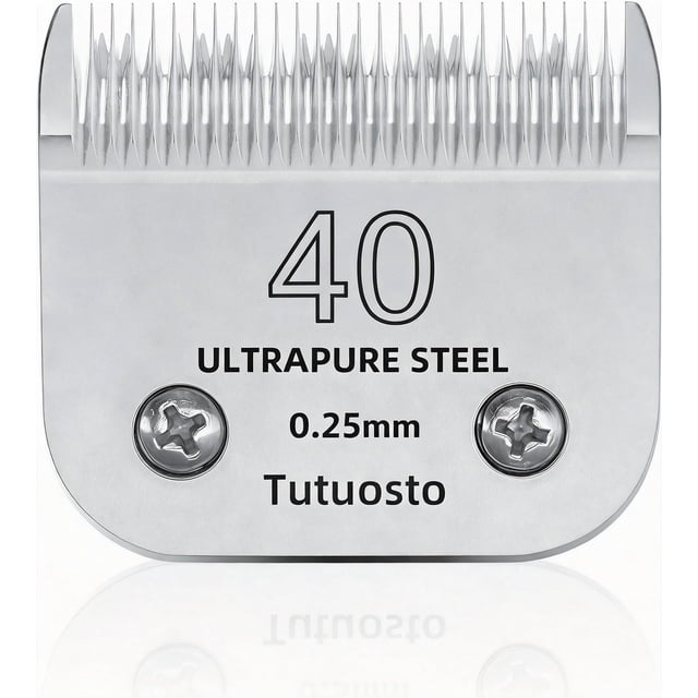 Cuchillas de repuesto para el cuidado de mascotas Tutuosto 40 de Clipper Blades
