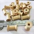thumbnail image 4 of Conjunto de 20 carretes de madera bobinas de alambre nociones de costura punto perfke Carretes de hilo vacío, 4 of 9