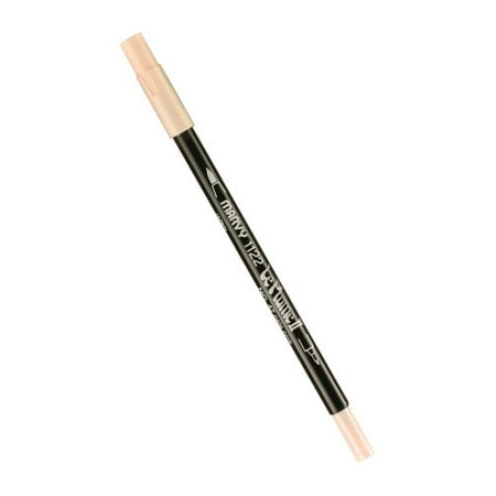 Blue Two Pocket Uchida 1122-C-47 Marvy Extra Fine Tip Le Plume II Double Ender Marker Pen, Pale Pink ()