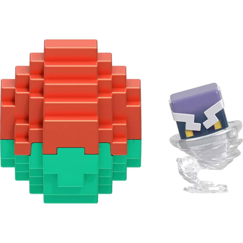 Mattel Minecraft Mini Figures, Spawn Egg Blind Box, Bundle of 3, Ages 6+ HXT64-956G