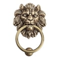 thumbnail image 5 of yotijay Lion Head Door Knocker Brass Decorative Front Door Knocker for Closet Office C, 5 of 9