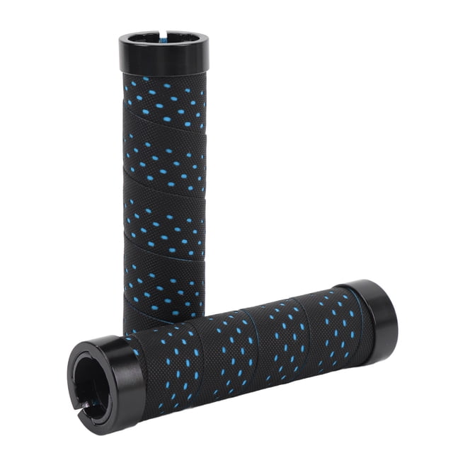Cycle Handle Grip, Anti Slip Cycle Handlebar Grip Set Dual Locking 2 Set for Replacement