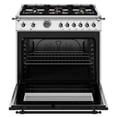 thumbnail image 2 of Bertazzoni Her366bcfgmt Heritage 36" Wide 5.9 Cu. Ft. Free Standing Gas Range - Stainless, 2 of 5