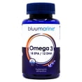 thumbnail image 1 of BLUUMARINE Omega 3 con 18% EPA y 12% DHA, Suplemento Alimenticio, 60 cápsulas, Apoyo Cardiovascular, Cerebral y Ocular, 1 of 8