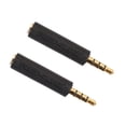 thumbnail image 1 of El adaptador convertidor de Audífonoses 2cps convierte OMTP a CTIA o CTIA a OMTP de 3,5 mm, 1 of 6