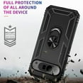 thumbnail image 4 of [PST] Google Pixel 9 / 9 Pro Ring Case, Anti-Drop Hybrid Magnetic Hard Kickstand Case Cover with Ring Stand, 4 of 5