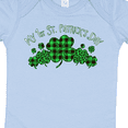 thumbnail image 4 of Inktastic My 1st St. Patrick's Day with Plaid Shamrocks Boys or Girls Baby Bodysuit, 4 of 5
