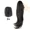 2, variant on Black Brown Heat Resistant Type Layered Horse Tail Hair Extension Synthetic Claw Clip Ponytail 18Inch Long Wavy