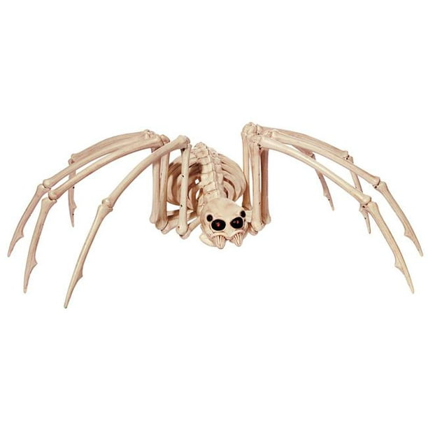 Seasons USA SEZ19162 Squelette Araignée Éclairent les Yeux Figure en Plastique Prop Décoration Halloween
