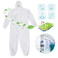 thumbnail image 3 of Traje De Protección Equipo De Protección Individual Polietileno Compuesto Blanco Para Protección Corporal, 3 of 8