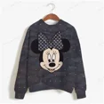 thumbnail image 3 of Sudadera con capucha Kawaii Stitch Ohana para mujer, con dibujos animados de Disney, Lilo y Stitch, ropa de calle con gráficos de anime, sudadera coreana unisex para mujer, 3 of 5