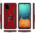 thumbnail image 2 of A51 5G Case, Samsung Galaxy A51 5G Case Military Grade Protective Samsung A51 5G Cases Cover with Ring Car Mount Kickstand for Samsung Galaxy A51 5G - Red, 2 of 12