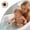 Beige, variant on Bath Thermometer – Floating Flower-Shaped Water Thermometer with 3-Color LED, Digital Display, IPX7 Waterproof, for Bath Pool, Shower Toy Gift