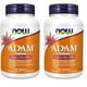 thumbnail image 1 of Multivitamínico para hombres Supplement NOW ADAM 60 comprimidos (paquete de 2), 1 of 7