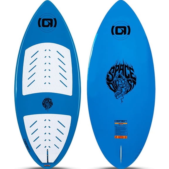 O'Brien Space Dust Wakesurf Board, Blue/White