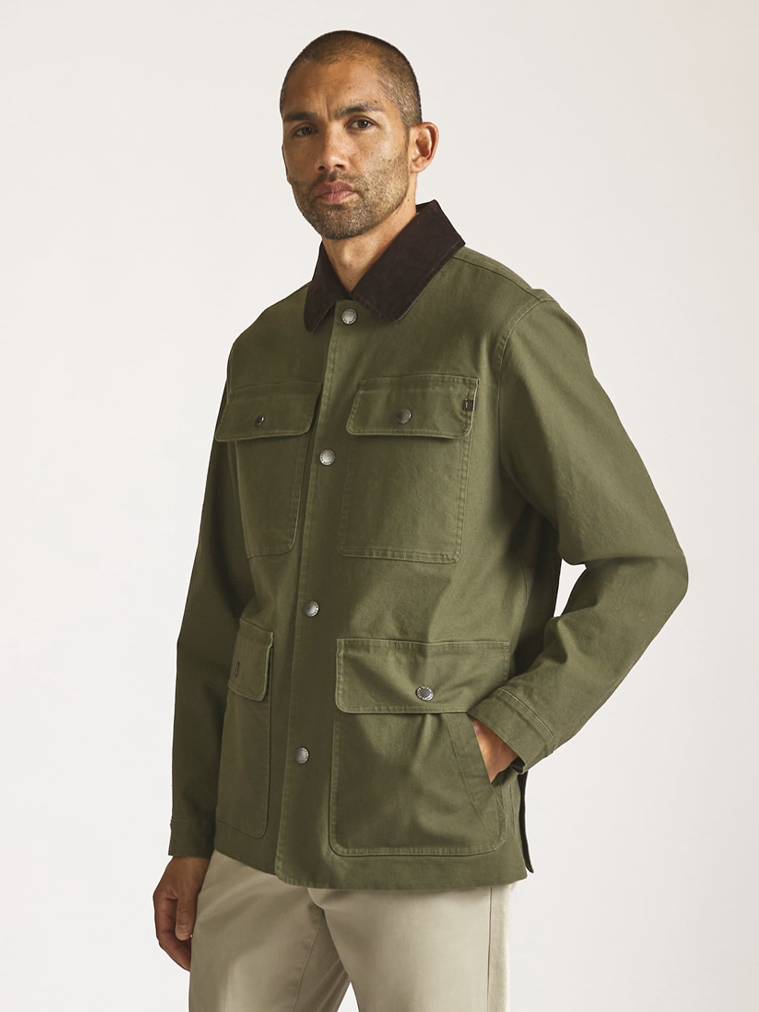 Chaps Men’s and Big Men’s Seacoast Wash Elsdon Field Jacket, Sizes S–2XL
