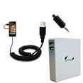 thumbnail image 1 of Gomadic High Capacity Rechargeable External Battery Pack suitable for the Sony Ericsson Xperia Azusa - Portable Charger with TipExchange Technology, 1 of 4