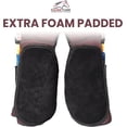 thumbnail image 5 of Equine Care Farrier Apron Chaps 2mm Leather Canvas 23" Lenght 28-52" Brown Black, 5 of 7