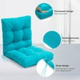 thumbnail image 4 of YEERSWAG 4pcs 42x21x4.7 inch Outdoor Seat/Back Chair Cushion,Non Slip Waterproof Anti-fading Deep Seat Chair Cushions Outdoor Dining Chair Cushion for Patio Furniture, 4 of 13