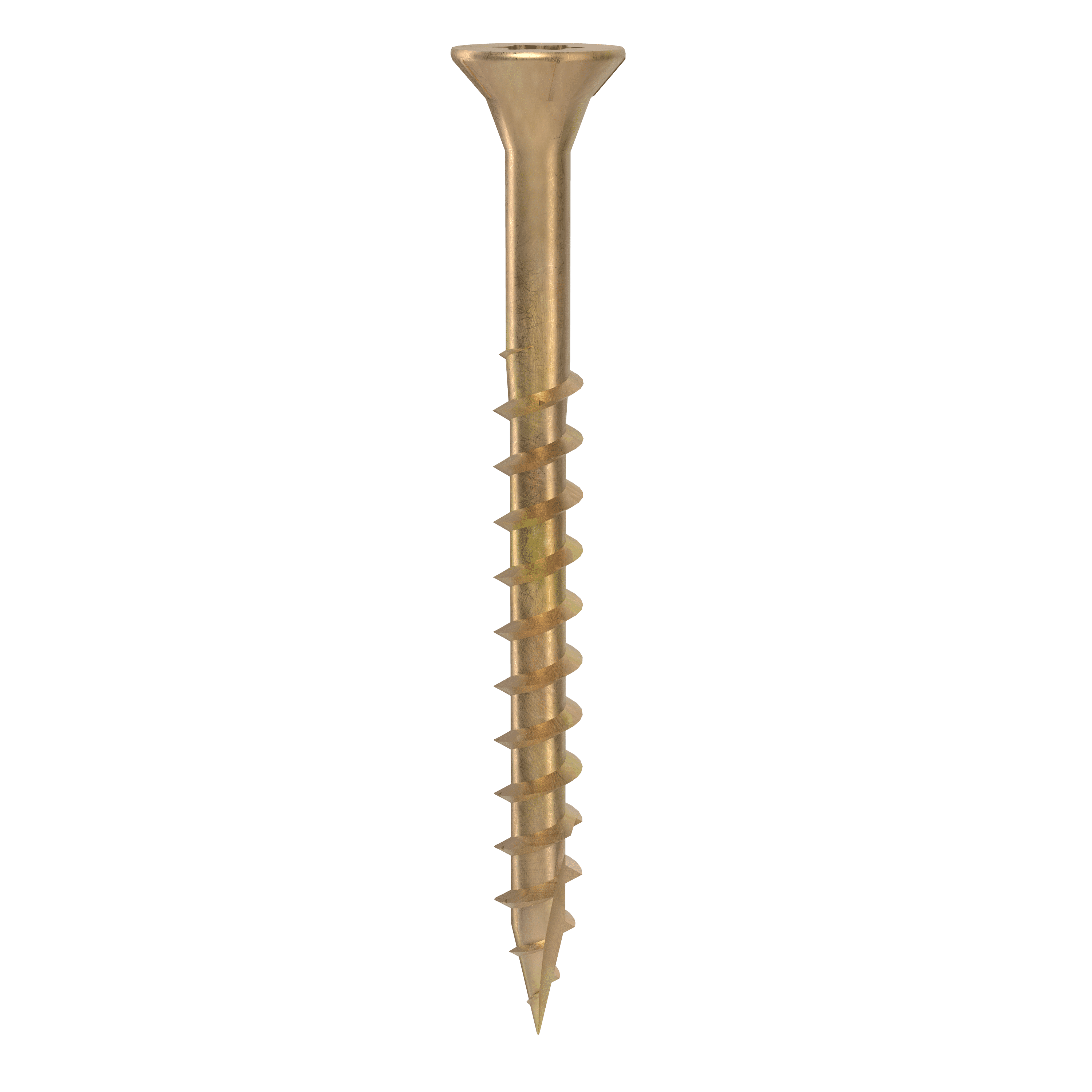 Grip-Rite #8 x 2in. Star Drive Gold Construction Wood Screw 5lb.
