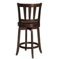 thumbnail image 2 of Hillsdale Presque Isle Swivel Bar Stool, Counter, Cherry, 2 of 3