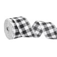 thumbnail image 1 of Cinta de Arpillera Uxcell, (1-9/16 Pulgadas x 6.56 Yardas, Negro y Blanco), Cinta con Borde de Alambre, Adecuada para Manualidades y Decoración, 1 of 7