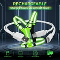 thumbnail image 4 of Adjustable Reflective Gear Security Vests USB Rechargeable Safety High Visibility Night Outdoor for Running Cycling Sports (Orange), 4 of 7